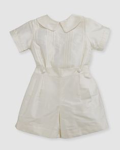 $205 Isabel Garreton Kid's Boy White Silk Ring Bearer 2-Piece Top Shorts Size 18 Description Isabel Garreton "Sebastian" two-piece set with shirt and shorts in silk. Short-sleeve shirt with Peter Pan collar. Pintucked through front; full button back. Buttons at front and back to attach shorts. Matching pleated-front shorts. Elasticized at back waistband. Dry Clean Only Imported. About Us We sell only 100% authentic clothing from new with tags to gently used. We have a 100% authentic or money bac Bearer Outfit, Leaf Engagement Ring, Flower Engagement Ring, Moonstone Engagement, Topaz Engagement Ring, Moonstone Engagement Ring, Yellow Gold Engagement, Deco Engagement Ring, Rose Engagement Ring