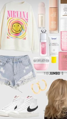 Basic Girl Outfit, Preppy School, Summer Outfits For Teens, Stylish Summer Outfits