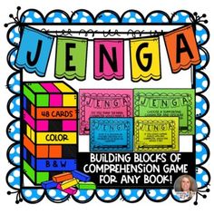 a building blocks game for any book with the word's name and numbers on it