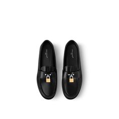 LOUIS VUITTON® - Chess Flat Loafer - Black Black Loafers Chanel, Louis Vuitton Loafers, Shoes Louis Vuitton, Louis Vuitton Gifts, Loafers Women, Leather Denim, Black Accessories, Shoe Boot Sandals, Louis Vuitton Official