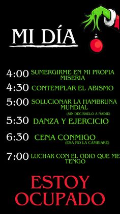 an event poster with the names and dates for various events in spanish, english and latin