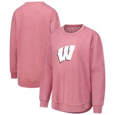 Stay cozy while cheering on the Wisconsin Badgers with this Pressbox Poncho Fleece Pullover Sweatshirt. A luxuriously soft fleece lining makes this sweatshirt a cozy grab on chilly game days. The rounded droptail hem with unfinished seams adds a touch of style, while the team logo printed on the front lets everyone know you're a devoted Badgers fan. Fleece Sweatshirt For Fall Fan Apparel, Fall Fleece Sweatshirt For Fans, Relaxed Fit Fan Apparel Sweatshirt For Winter, Collegiate Sweater For Game Day, Collegiate Long Sleeve Sweater For Game Day, Fall Fan Gear Long Sleeve Sweatshirt, Collegiate Fall Fleece Sweater, Collegiate Fleece Sweater For Fall, Collegiate Fleece Tops For Fall