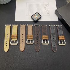 Premium Genuine Leather: This Apple Watch strap is crafted from high-quality genuine leather, ensuring a luxurious feel and exceptional durability for everyday wear. Coach Signature Design: Featuring Coach's signature design elements, this strap embodies the brand's timeless elegance and sophisticated style, making it a fashionable accessory for your Apple Watch. Compatible with All Series: Designed to fit all Apple Watch series, this strap offers versatility and convenience, allowing it to b... Apple Watch Leather Strap, Apple Watches, Luxury Phone Case, Light Brown Leather, Apple Watch Bands Leather, Apple Watch Strap, Light Black, Coach Leather, Elegant Accessories