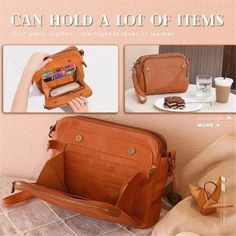 Women's Handbag Bag Three Layer Leather Crossbody Shoulder Bag Crossbody Bags | eBay Brown Camera Shoulder Bag With Mobile Phone Holder, Daily Use Camera Bag With Mobile Phone Pouch, Brown Shoulder Camera Bag With Cell Phone Pocket, Brown Camera Shoulder Bag With Cell Phone Pocket, Daily Use Mobile Phone Camera Pouch, Daily Use Camera And Mobile Phone Pouch, Large Capacity Crossbody Pouch, Handheld Satchel With Mobile Phone Bag For Travel, Handheld Satchel Mobile Phone Bag For Travel