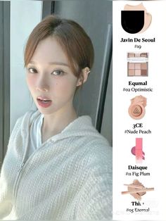 Winter Aespa Makeup, Aespa Makeup, Warm Tone Makeup, J Beauty, C Beauty, Winter Lifestyle, Warm Makeup, Lipstick Eyeshadow, Olive Young