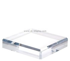 Wholesale custom acrylic block for retail displaying CA-158 Sneeze Guard, Display Risers