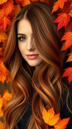 7 Fall-Inspired Brunette Hair Color Ideas