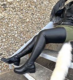 Thigh High Boots Plus Size, Outfits Thigh High Boots, Monster High Shoes, High Thigh Boots, Boots Plus Size, Thigh High Boots Flat, Elastic Boots, Over Knee Boots, Thigh Boot