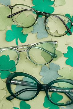 Affordable prescription glasses can feel as rare as a four leaf clover 🍀 But it's not luck, it's Zenni! 👏 #affordableglasses #greenglasses #prescriptioneyewear Glasses Inspo, Best Eyeglasses, Glasses Trends, Optical Store, Cute Clothing Stores, College Fits, Feeling Lucky, Zenni Optical, Kids Glasses