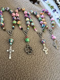 Bridal Rosary, Rosary Making, Praying The Rosary, Christmas Yard Decorations, Faith Jewelry, Christian Jewelry, Prayer Beads