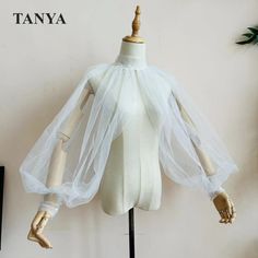 Dancer Core Outfits, High Neck Jacket, Tulle Outfit, Tulle Blouse, Wedding Bohemian, Elegant Jacket, Vintage Elegance, Diy Sewing Clothes