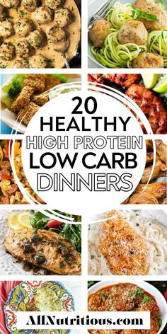 20 healthy high protein low carb dinner ideas that are easy to make and delicious