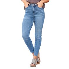 Judy Tummy Control Lifting JeansLight Blue / Regular / XL Flat Booties, Warm Pants, Comfy Pants, Bell Bottom Pants, Holy Grail, Casual Everyday, Love A, Bell Bottoms, Everyday Look