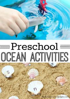 the ocean activities are fun for kids to play with and learn how to use them