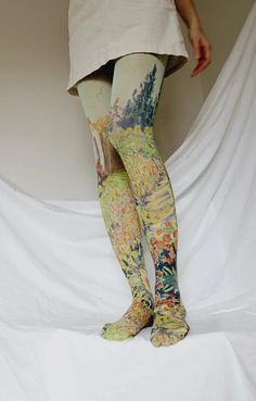 Van Gogh Collection I'm With The Band, Womens Tights, Van Gogh, Pretty Outfits, Made In Japan