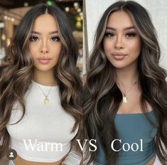 Light Hair Color For Morena, Hair Tones For Fair Skin, Balayage On Black Hair With Money Piece, Hair Colors On Asian Hair, Hair Color For Latinas Skin Brown Eyes, Dark Brown Hair Front Highlights, Fall Hair Latina, Winter Going Out Outfit Night Bar 2023, Dark Brown Hair With Highlights Layers