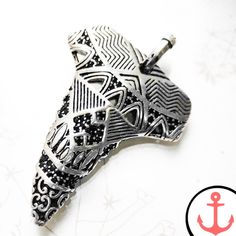 Shark Tooth Necklace Pendant Surf Necklace, Shark Tooth Pendant, Silver Shark, Tooth Pendant, Shark Plush, Shark Necklace, Mermaid Ring, Shark Tooth Necklace, Tooth Necklace