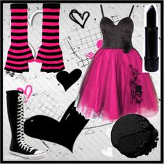 Emo Prom Aesthetic, Emo Dress Outfit, Scene Prom Dress, Emo Prom Dresses, Scene Dresses, Emo Prom, Emo Dress, Outfits Punk, Cute Emo Outfits