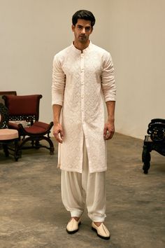 Men Kurta Designs Style, Kurta Designs Men's, Mens Traditional Wear, Mens Indian Wear, Wedding Kurta, Boys Kurta Design