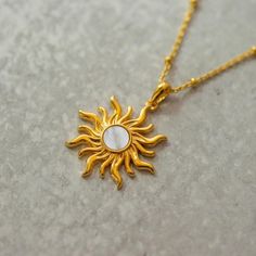 Sun: Be The Light My Path Talisman necklace - Mantra - MantraBand® Bracelets Mantraband Bracelets, Low Buy, Mantra Ring, Italian Chain, Mantra Bands, Shine The Light, Talisman Necklace, Give Love, Sun Pendant