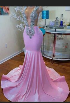 Custom Dresses Birthday, Star Prom Dress, Beaded Prom Dresses, African Bridal Dress, Dress Applique, Dresses Birthday, Prom Dresses Long Pink, Shimmery Dress, Velvet Prom Dress