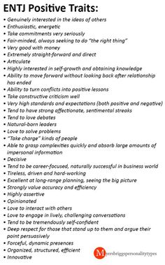 ENTJ - positive traits. I like to think I tick a lot of these off!: Entj Women, Positive Traits, Tungsten Rings, Sound Mind