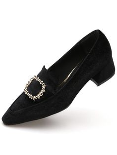 Editor's NotesAmellie displays contemporary shoes that are created with sensible silhouette and antique mood- Tanja Velvet Pumps - Velvet/Cowhide - Instep Gemstone detail - Comfortable daily item Measuremets(in.)- Size: KR225mm(US5.5) - KR250mm(US8)- Heel height 1.6in.- Fits true to the sizeComposition & Care- Velvet/Cowhide - Do not wash- Professional shoe cleaning recommendedDesigner- Made in Korea- by amellie Contemporary Shoes, Shoe Cleaning, Velvet Pumps, Professional Shoes, Clean Shoes, Heel Height, Pumps, Velvet, Gemstones