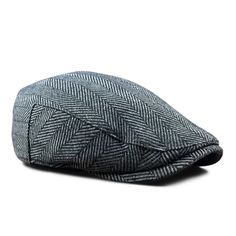 Keep those ears warm in style! A long awaited addition to our scally cap line up is The 'Flap Cap.' This is an adjustable ear-flap cap that boasts insulated lining and versatility—all while maintaining the form fit that makes a Boston Scally Cap truly unique. Whether you fold the flaps in or out, this classic herringbone cap is a new winter classic. Material: Wool/Poly blend Color: Classic Grey Herringbone Style/Fit: Single panel with adjustable ear flaps. Caps will fit like single panels with f