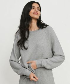 Saturday Sweatshirt – Jenni Kayne Basic Relaxed Fit Hoodie For Loungewear, Everyday Raglan Sleeve Sweatshirt, Comfy Sweats With Elastic Cuffs, Sporty Sweatshirt With Raglan Sleeves For Everyday, Sporty Everyday Sweatshirt With Raglan Sleeves, Winter Sweatshirt With Raglan Sleeves And Ribbed Cuffs, Relaxed Fit Sweats For Elevated Casual, Basic Sweats With Elastic Cuffs For Loungewear, Relaxed Fit Sweats For Elevated Casual Athleisure