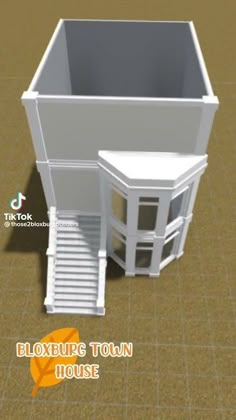 Small Houses On Bloxburg, Town House Exterior Bloxburg, Town House Bloxburg Ideas, Ways To Fill Space In Bloxburg, Bloxburger House Ideas Layout, Downtown Bloxburg House, Small 2 Story House Layout, Bloxburg House Ideas Pastel, Small Bloxburg House Ideas 2 Story