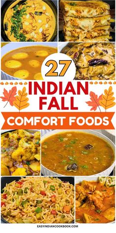 Get ready for cozy fall nights with these 27 delicious Indian dinner recipes! From authentic Indian meals to hearty Indian curries, these comforting dishes will become your go-to weeknight dinners. Perfect for family dinners and full of spicy flavors, these Indian comfort food recipes are a must for fall. Pin now and start cooking! Comfort Food Indian, Crockpot Recipes Indian Food, Indian Food Recipes Healthy, Indian Stew Recipes, Unique Indian Food Recipes, Indian Winter Recipes, Quick Easy Comfort Food Dinners, Ethnic Dinner Recipes, Indian Restaurant Recipes