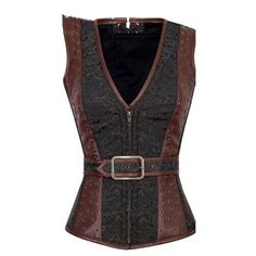 Look no further than our stunning Medieval Victoria Steampunk Gothic PU Pattern costume for your next cosplay event or gift for her. Featuring a stylish and unique design, this steampunk clothing will surely draw attention wherever it is worn. Crafted from high-quality PU leather and featuring intricate detailing, with ornamental lacing and bronze buttons running down the chest, it perfectly blends classic Victorian style and Renaissance influences. The fitted bodice and full skirt are complimen Cape Outfit, Dragons Clothes, Corset Costumes, Style Steampunk, Steampunk Corset, Vintage Corset, Steampunk Costume, Steampunk Clothing, American Express