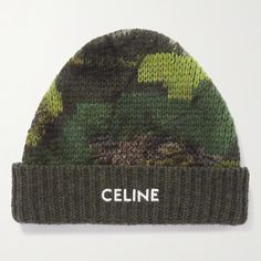 Best Hats For Men, Cool Beanies, Cashmere Beanie, Mens Fashion Blog, Gabriela Hearst, Mens Outfit Inspiration, Casual Outerwear, Green Logo, Wool Beanie