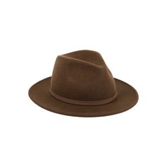 Adjustable Brown Wool Fedora, Classic Brown Fedora For Fall, Classic Brown Flat Brim Felt Hat, Brown Wool Fedora With Curved Brim, Brown Wool Fedora With Flat Brim, Brown Wool Fedora Hat, Brown Leather Fedora For Fall, Brown Wool Fedora, Classic Brown Felt Hat With Curved Brim