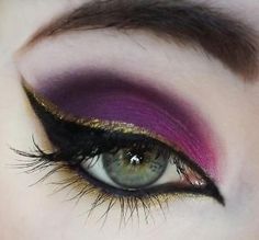 LIME CRIME RHYME Liquid Eyeliner Metallic Gold Metal Liner Vegan Purple Eye Makeup, Coastal Scents, Witch Makeup, Make Up Inspiration, Purple Makeup, Makeup Services, Hooded Eyes, Eyes Makeup, Purple Eyes