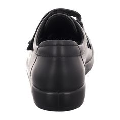 Discover the perfect blend of style and comfort with the Ecco Soft 2.0 Women's Black Leather Sneakers. Crafted from high-quality leather, these sneakers offer unbeatable comfort and durability. The sleek black design makes them versatile for any outfit, making them ideal for young adults who need stylish yet practical footwear for every day. Benefit from the lightweight feel and supportive cushioning that makes walking or standing a pleasant experience, all day long. Slip-resistant Low-top Leather Shoes, Business Black Sneakers With Removable Insole, Black Slip-resistant Leather Shoes, Black Slip-on Leather Shoes With Slip-resistant, Modern Black Walking Shoes With Ortholite Insole, Black Low-top Walking Shoes With Leather Footbed, Black Slip-on Synthetic Leather Shoes, Modern Leather Slip-resistant Sneakers, Black Synthetic Leather Shoes With Rubber Sole