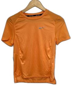 Nike Running Shirt, Running Shirts, Nike Running, Nike Tops, Bright Orange, Nike Women, Colorful Shirts, Running, Nike