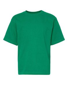 Youth Gold Soft Touch T-Shirt - NEW KELLY GREEN - L | M&O MO Youth Gold Soft Touch T-Shirt in New Kelly Green Size Large | Cotton Kelly Green Shirt, Casual Green Plain T-shirt, Green Plain Short Sleeve T-shirt, Basic Green Plain Top, Green Short Sleeve Plain Top, Basic Green Short Sleeve T-shirt, Basic Green Crew Neck T-shirt, Basic Green Crew Neck Top, Green Crew Neck Plain Shirt