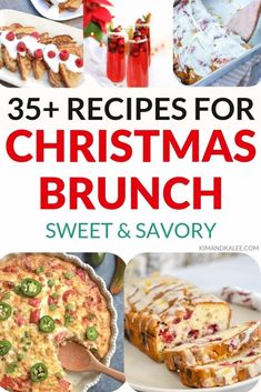 25 christmas brunch and savory desserts