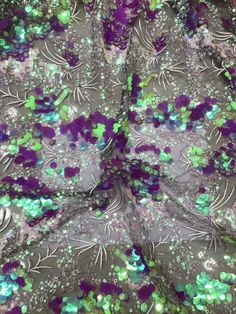 We offer a variety of fashion handmade fabric，those are widely use for wedding dress，garment and fashion cloth. we sell it by yard，our minimum order is 1 yards，and we always package it 15 yards for one roll，the width is about 125cm/45inch Material ： sequins ,mesh ，Rayon,polyester. Symmetrical embroidery floral pattern, with lovely flowers in the middle, scalloped border. You can also cut and use separately. Perfect for dress, tops, wedding veil. You can split the piece up and have one scalloped Party Purple Lace Embroidered Fabric, Purple Lace Embroidered Fabric For Party, Embroidered Green Sequin Fabric For Party, Purple Lace Tulle Fabric For Party, Green Embroidered Sequin Fabric For Party, Party Green Sequined Embroidered Fabric, Green Lace Sequin Fabric For Party, Green Sequined Embroidered Fabric For Party, Fitted Purple Embroidered Fabric For Party