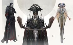 ArtStation - 《��绝音鸟》, 梧桐与槐 Demon God, Concept Art Portfolio, Angel Design, Art Portfolio, Character Designs, Art Boards, Concept Art, Character Design, Sketch