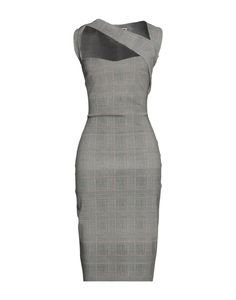 jersey, no appliqués, glen plaid, sleeveless, no pockets, unlined, deep neckline, stretch , Color: Black , Size: 2 Chiara Boni, Glen Plaid, Deep Neckline, Clothing Patterns, Black Women, Dresses For Work, Outfit Ideas, Cocktail Dress, Bodycon Dress