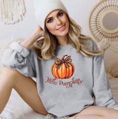 Pumpkin Season Sweatshirt, Fall Sweatshirt, Pumpkin Sweater, Cute Fall Sweater, Thanksgiving Gift, Halloween Sweater,Fall Gifts Fall Sweater Spooky Movies, Spooky Style, Sweater Cute