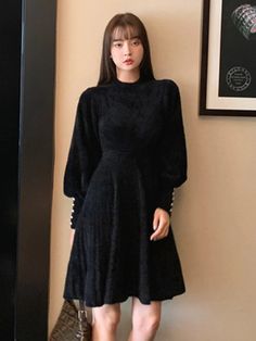 44741930352885|44741930385653|44741930451189 Style Knitted Sweater, Y2k Grunge Style, Knitted Sweater Dress, 90s Fashion Women, Causal Dresses, Winter Knit Sweater, Chic Shirts, Chic Skirts, Dress Retro