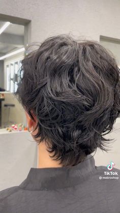 Perm Mullet, Guy Haircuts Long, Mullet Haircut, Hair Inspiration Long, Asian Short Hair