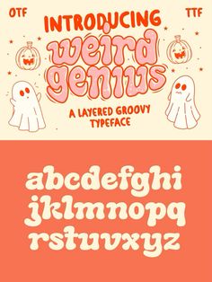 the halloween font and numbers are all in different styles, but it's not too scary