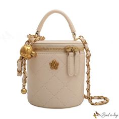 Bird in Bag - Ringer chain bag bag female new bag crossbody bucket bag Details Pictures, Street Trends, Word Wrap, Chain Bag, White Space, Sewing Thread, Bag Bag, Save The Planet, Bird In Bag