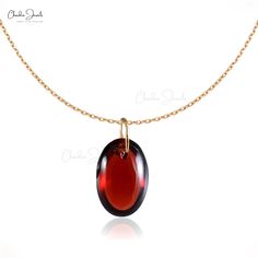 Description The elegant design of this classic solitaire Gold Garnet Pendant highlights the main stone. The glistening red garnet is placed in a drilled setting. This oval garnet pendant in 14k Yellow Gold is simple yet stunning. The gold chain shown in the pictures is just for reference and display purposes, in order pendant comes with a COMPLIMENTARY 925 SILVER CHAIN. Product Details SKU CJ-P-1014-G-YG-NP Metal 14K Solid Yellow Gold Dimensions 16mmx8mmx5.1mm Birthstone January Stone Details St January Stone, Dainty Pendant, Garnet Pendant, Garnet Necklace, Garnet Stone, Solitaire Pendant, Red Garnet, Birthstone Jewelry, Gold Pendant