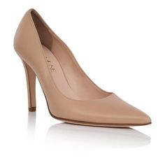 A sleek pointed toe and slender heel define an elegant pump designed to elevate your style seamlessly from work to weekend. 3.3" (90mm) heel Leather upper, lining and sole Made in Italy Memory Foam Insole Chic Business Court Shoes With 4-inch Heel, Feminine Court Shoes With 4-inch Heel And Pointed Toe, Feminine Pointed Toe Court Shoes With 4-inch Heel, Workwear Almond Toe Heels With 4-inch Heel, Almond Toe Heels With 4-inch Heel For Work, Business Court Shoes With 4-inch Pointed Heel, Classic Pointed Evening Heels, Elegant Court Shoes With Sculpted Heel For Work, High Heel Court Shoes For Work With Branded Heel