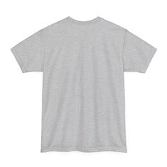 A taller take on the Beefy Tee, the Tall Tee is three inches longer and available in special sizes from LT (Large Tall) to 4XLT. This shirt has a full cut and a generous fit for comfort. Features: Material: 100% Cotton Fit: Roomy fit Neck: Crew Neck Classic Gray Short Sleeve T-shirt, Relaxed Fit Short Sleeve Pre-shrunk Shirt, Heather Grey Cotton Short Sleeve T-shirt, Pre-shrunk Gray Cotton Shirt, Basic Gray Shirt For Streetwear, Basic Gray Cotton Shirt, Gray Relaxed Fit Pre-shrunk Top, Gray Relaxed Fit Plain T-shirt, Gray Oversized Short Sleeve Shirt